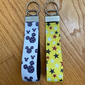 Disney key fob wristlet